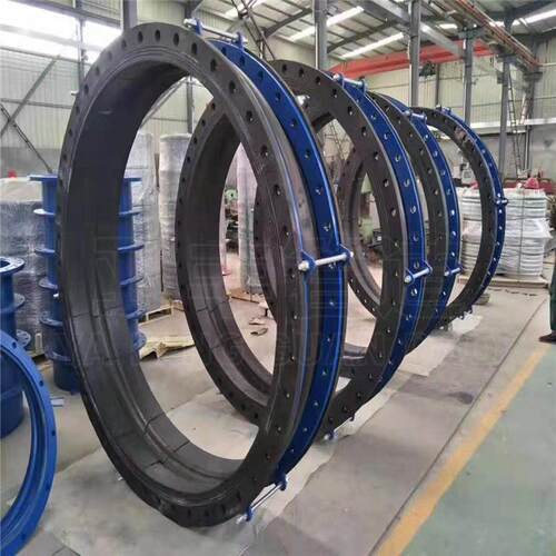 KXT可曲挠橡胶接头卡箍式柔性接头 橡胶软连接型号齐全扣槽密封