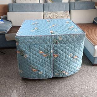 加厚正方形烤火罩电炉罩50*50烤火桌子罩四方桌布罩冬季烤火桌套