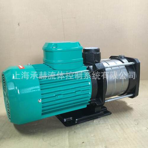 家用热水循环泵德国威乐MHIL404多级离心泵220V三相电压WILO水泵