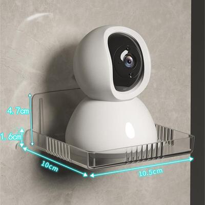 Wall-mounted camera shelf, suitable for home use. This versa
