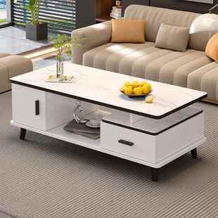 茶几客厅家用小户型2024新款钢化玻璃茶桌简约现代沙发边几小茶台