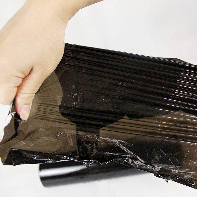 东莞缠绕膜厂家 20公斤围膜拉伸膜 50cm PE 缠绕膜 黑色 打包膜