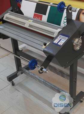 FM6500覆膜机调速带支架冷热两用裱膜机广告写真单双面覆膜机厂家