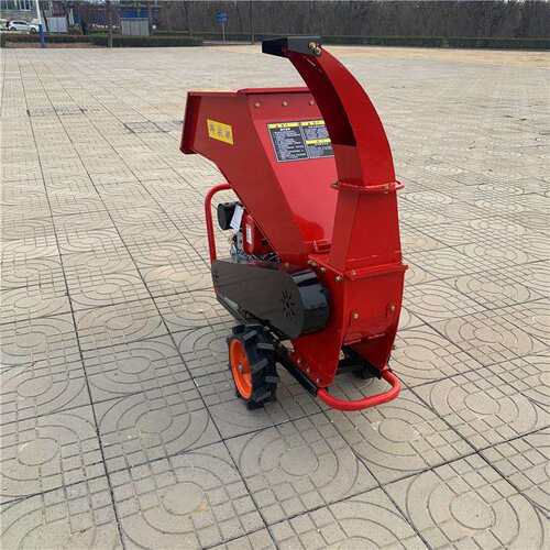 道路养护树干枝条破碎机 移动式园林绿化粉碎机 木材切片机 厂家