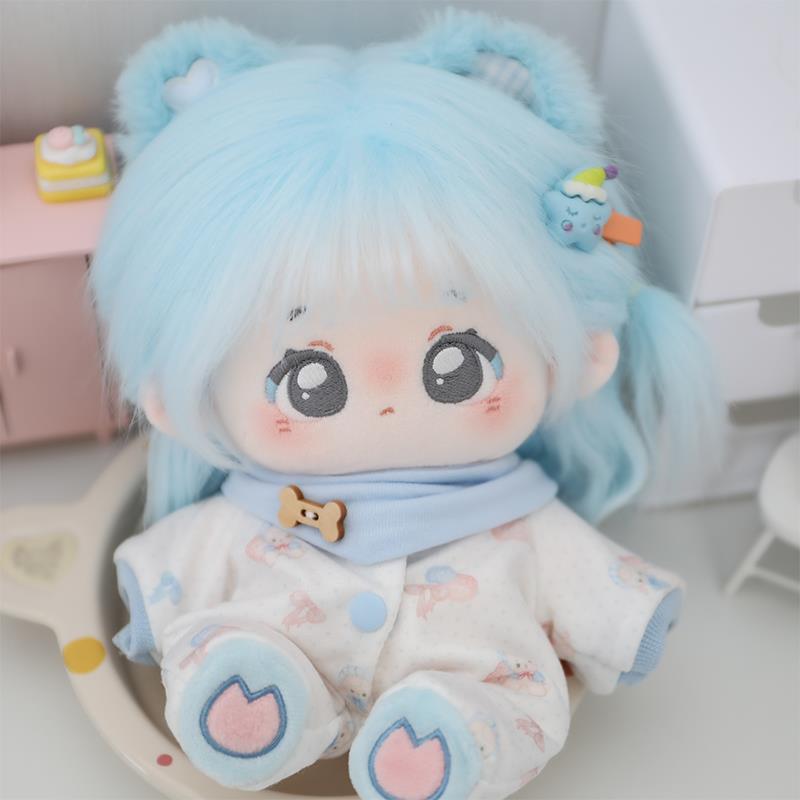 【海盐冻】熊仔士多20cm棉花娃娃女正版娃娃公仔可爱毛绒玩偶礼物