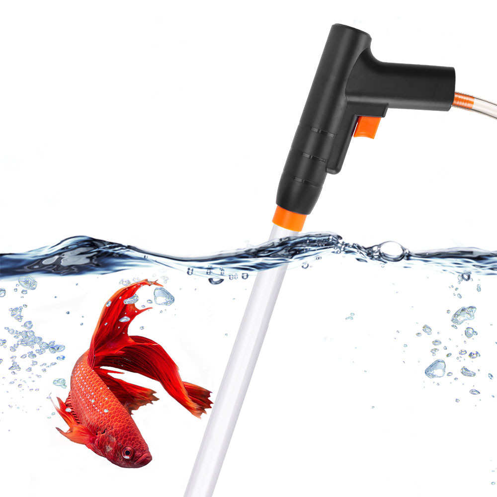 鱼缸换水器 换水管抽水洗砂吸便器 手动清洁工具抽水器虹吸管