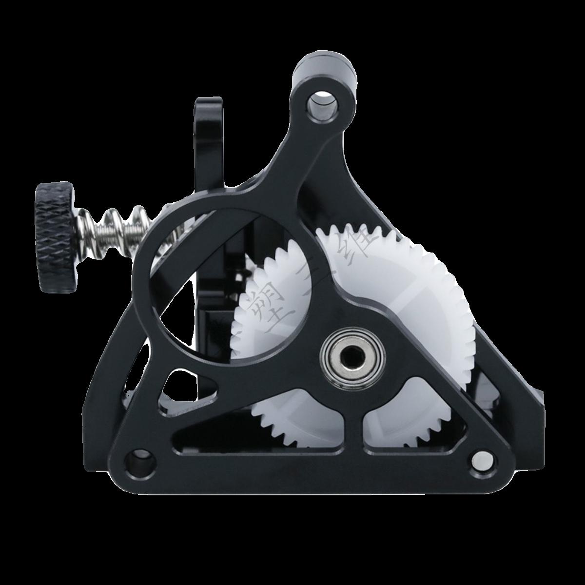 华塑3D打印机配件VORON挤出头全金属Mini挤出机带高温36圆电机DIY