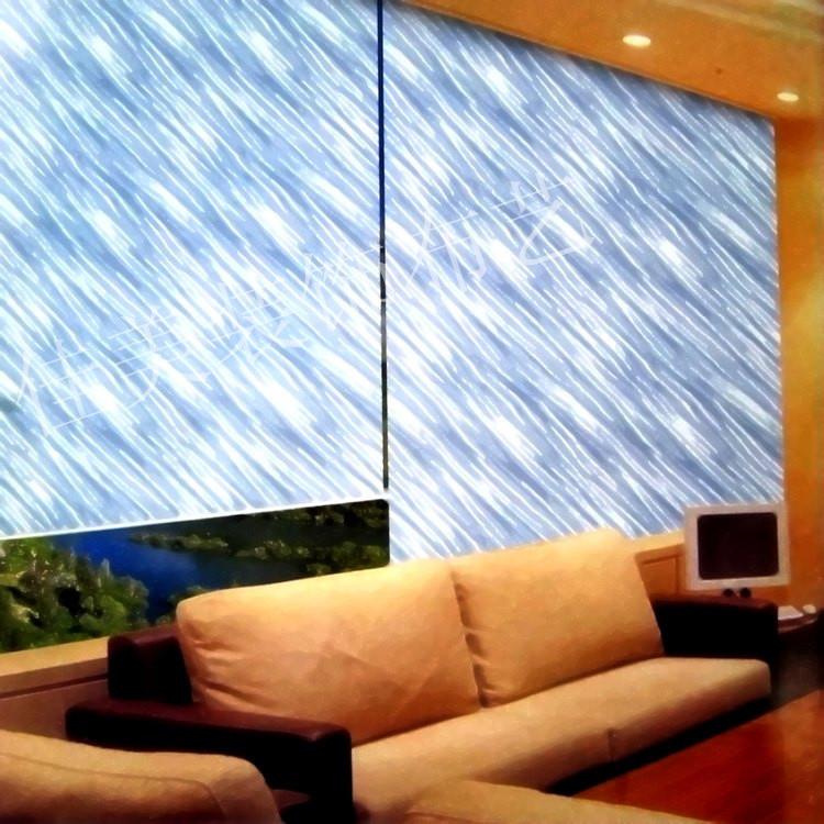 加厚环保优质窗帘/防水隔热遮阳/高档织花涂白遮光卷帘阳光面料