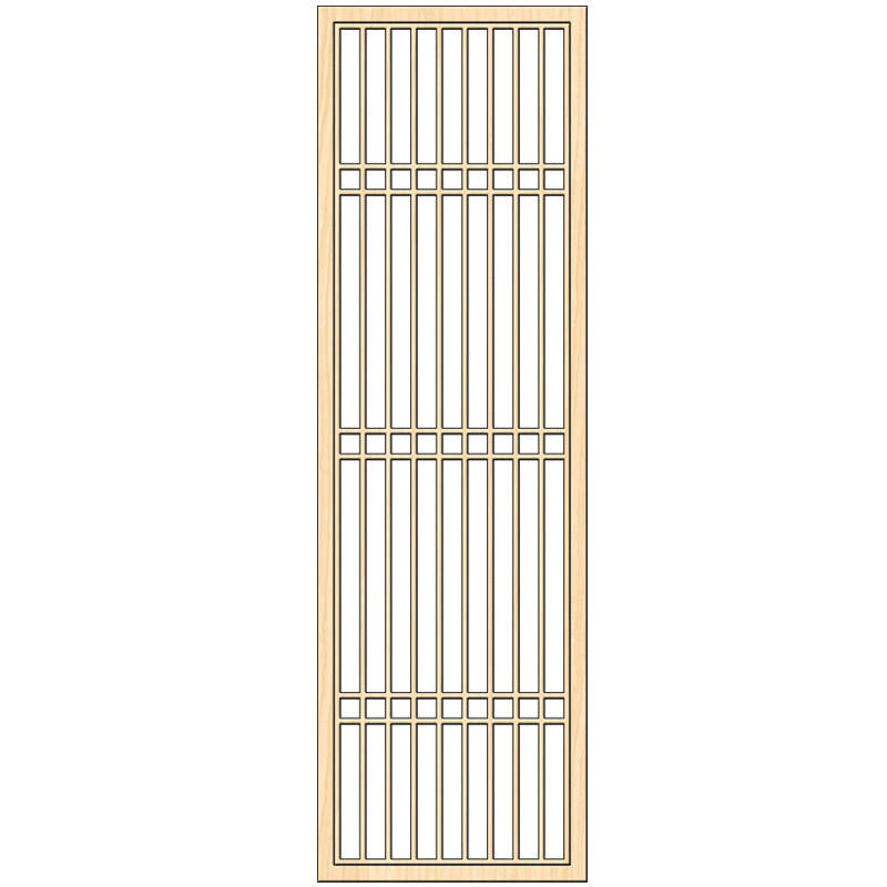 新中式实木屏风隔断墙现代简约入户玄关客厅镂空日式木花格栅装饰
