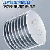 电动元 肉丁片切熟食商用小型鱼片肉丝台绞切菜机全自动切肉不锈钢