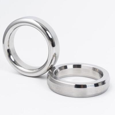 20612八角垫椭圆垫金属环高压RJ法兰连接环垫DN型软铁10# 304 316