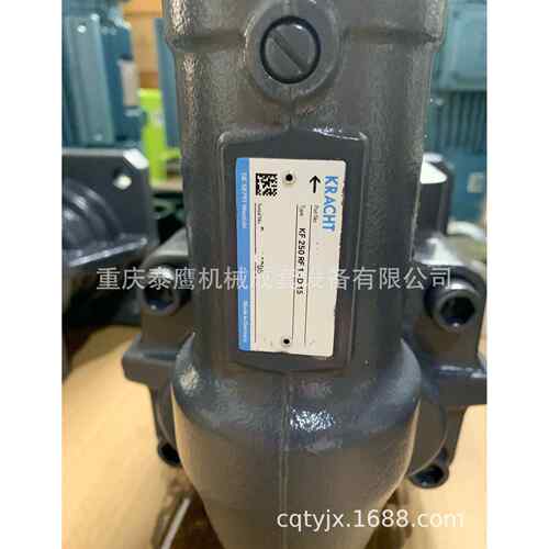 德国进口KRACHT齿轮泵KF250RF1-D15风电备件润滑泵冷却系统专用泵