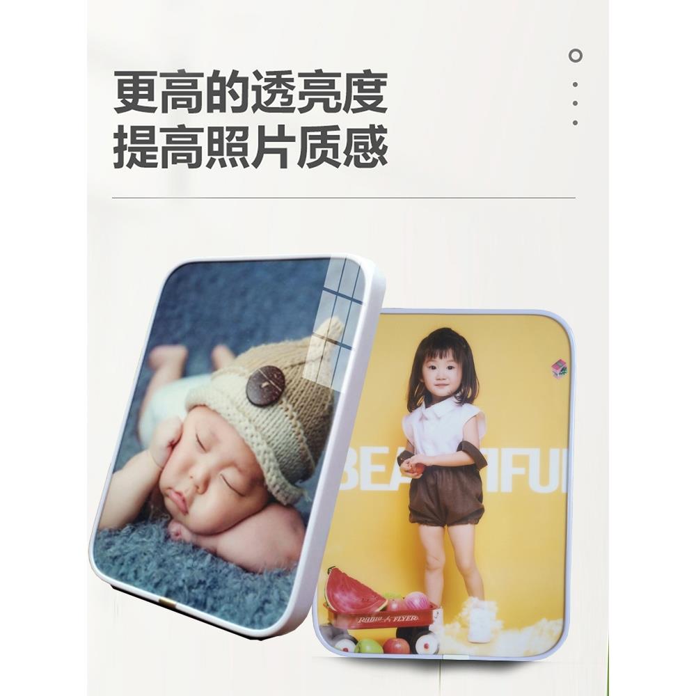 拉菲版画7-48寸摆台制作宝宝照全家福挂墙定制婚纱照冲印桌面相框