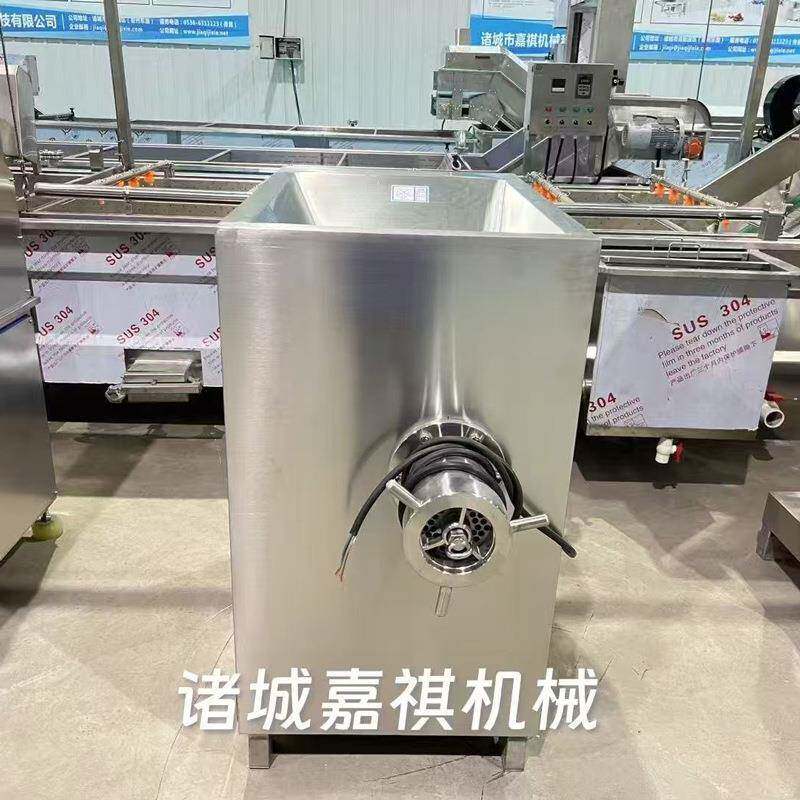 商用不锈钢猪牛羊冻肉绞肉机鸡鸭肉绞碎设备海鲜饺子馅绞肉机