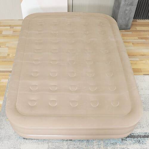 户外露营野营加野高防潮充气全自动充气床垫垫营气垫空床双1500人