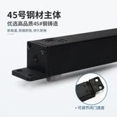 隐形门天动地轴幅1215°大开偏旋转门液动器配件铝框木门自轴定位