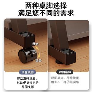 电脑桌学生家用简约书桌简易桌子 电脑桌可移动单人书桌小户型台式