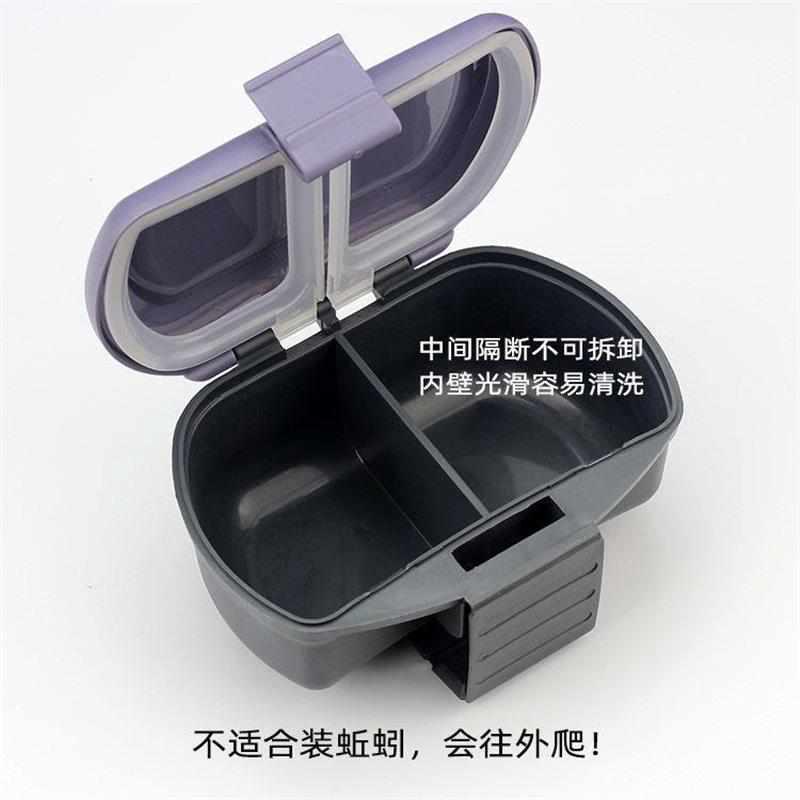 矶钓饵盒南极虾沙蚕钓鱼活饵虫盒海钓便携腰挂式垂钓汐流走钓