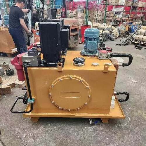 小型液压站液压系统总成3KW7KW电磁阀油泵站全套液压系统定做油缸
