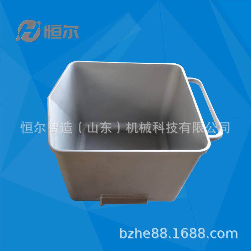 小料车上料专用食品肉桶车料桶车 物料运输周转不锈钢料斗车 直销