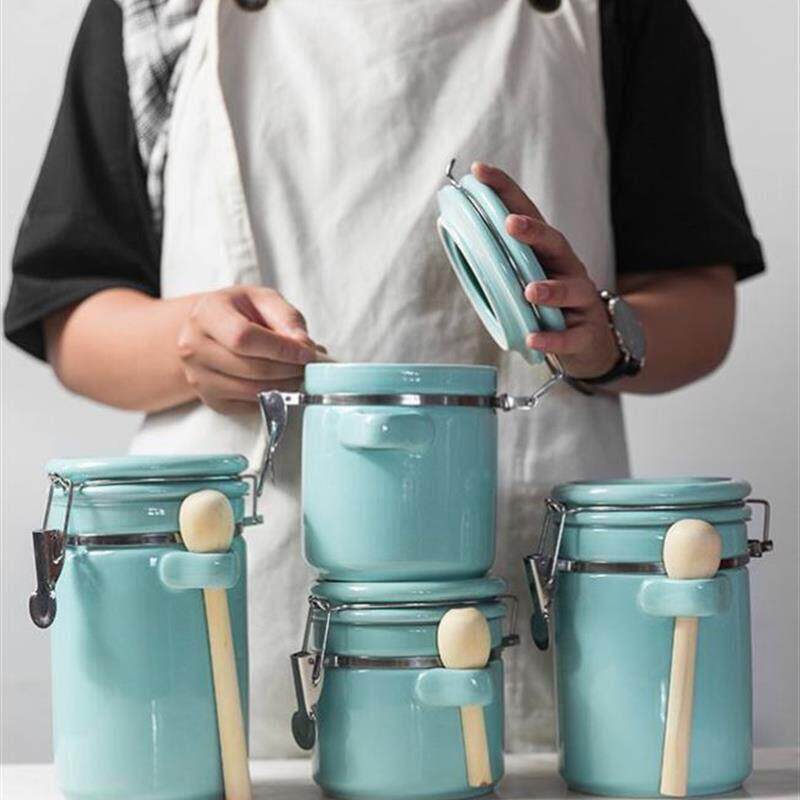 密封罐sealed jar moisture-proof storage sugar coffee bottle