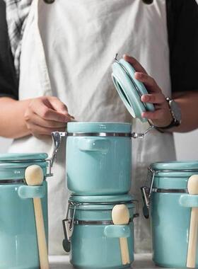 密封罐sealed jar moisture-proof storage sugar coffee bottle