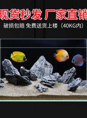 金晶白玻超璃鱼缸客生厅家用水缸长方oK8SjDGG形桌面造景金鱼缸可