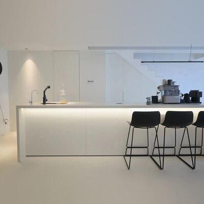 水吧台一柜水槽岛台柜单独吧体台桌体餐边感柜一简32435约轻奢白