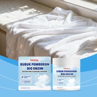 JAKEHOE Stain-Removing Soaking Powder for Clothes: Cleans, R