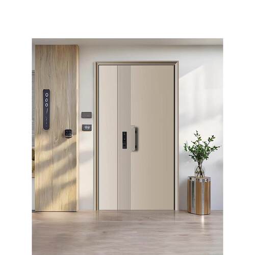 采购产品入口门，防盗门，婆婆门，班级门，入口门，奶油风格2025