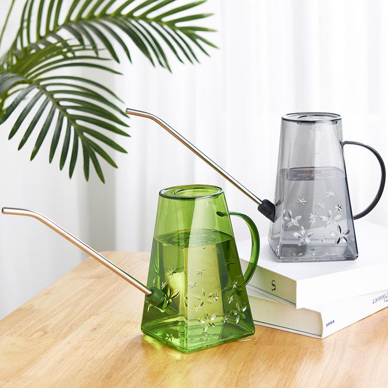 不锈钢长嘴浇花园艺绿植灌溉工具