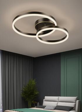 客厅灯2025年新款简约大气led吸顶灯全铜灯饰创意卧室灯北欧灯具
