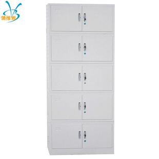 生产钢制办公文件柜铁皮柜5节文件柜五节档案柜储物柜铁皮文件柜