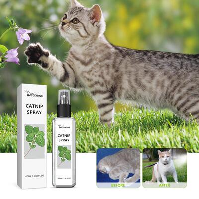 Yegbong Catnip Spray, designed to soothe your cat's anxiety