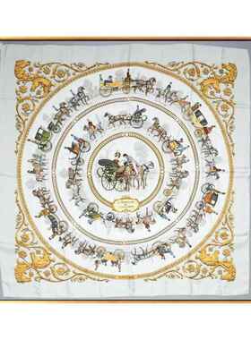 高档Vinag士et 巾印丝刷画《骑与公主》水灰色客厅玄关装饰画轻奢