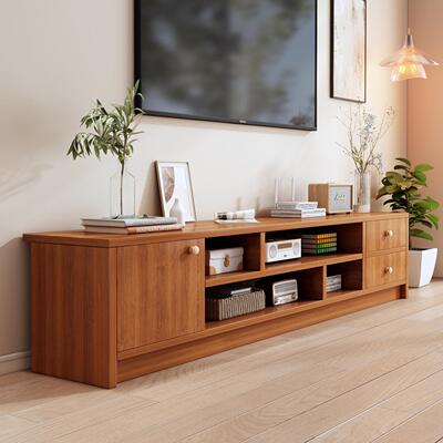 新中式电视客厅家用收纳储物一型体小柜户出租柜dsg0043屋用落地