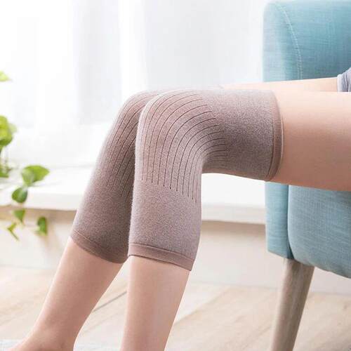 1 Pair Cashmere Warm Knee Pads Knee Support For Arthritis Jo