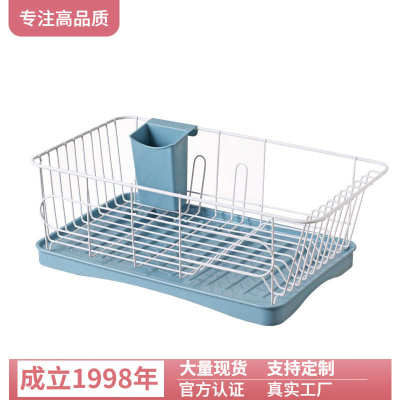 不锈钢厨房置物架餐具碗筷碗碟收纳盒沥水架家用单层双层碗碟盘架