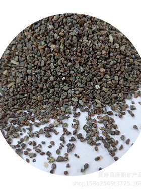 厂家现货供应金刚砂磨料46目除锈喷砂棕刚玉抛光材料研磨砂