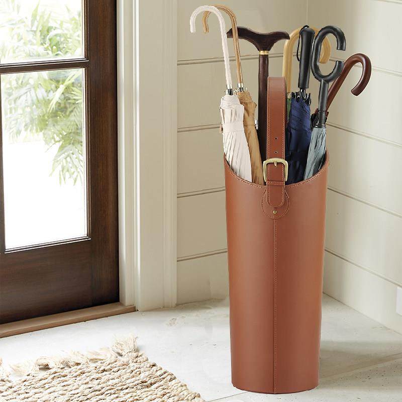 大容量皮革装长雨伞桶收纳层架家门口家用商用创意雨伞筒入户门,住宅家具,家用雨伞架,淘宝优惠券,粉丝福利购,淘宝优惠卷