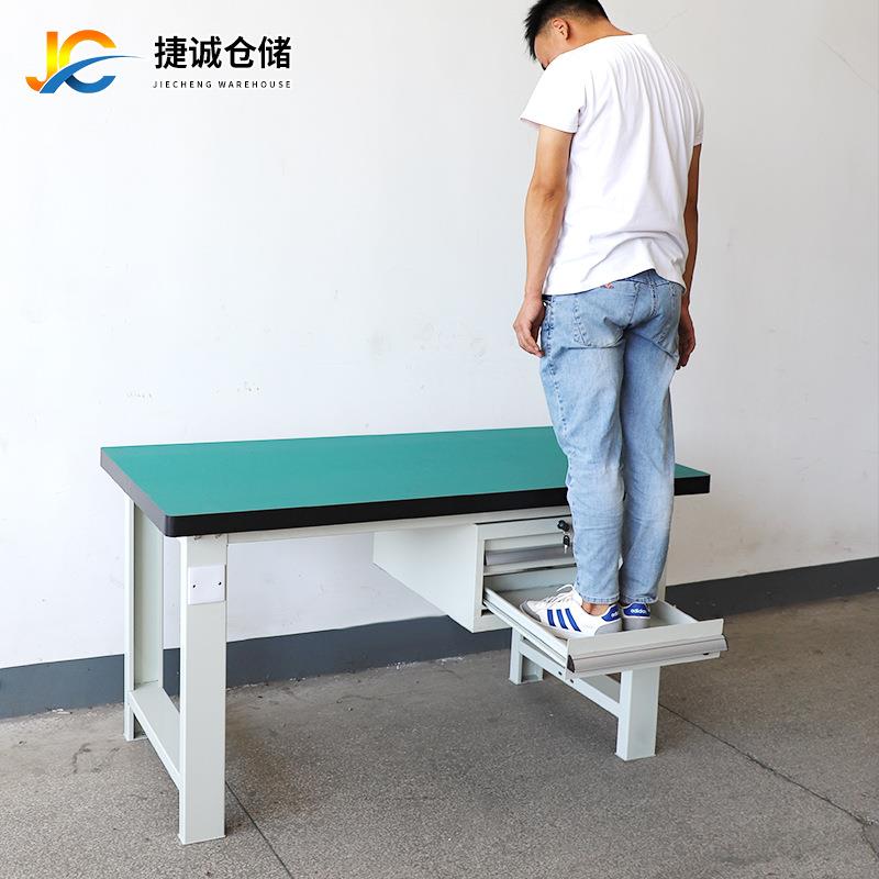 工厂定制防静电工作台车间操作台快递打包包装钳工防静电工作台