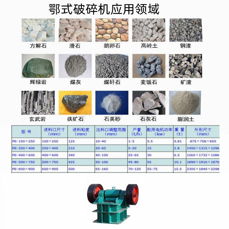 加强鄂式破碎机 铬铁合金 钨铁合金等坚硬物料的粗碎