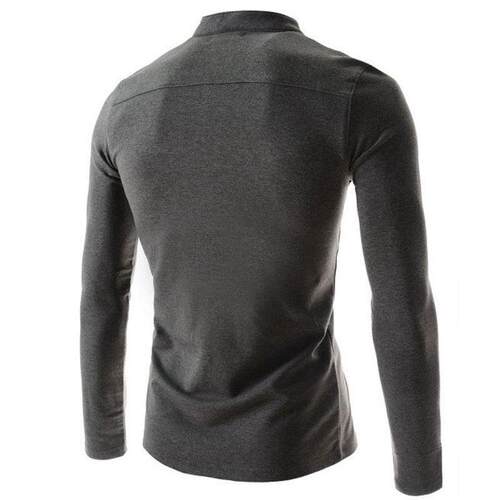 Shirt Men High Quality Cotton Mens Dress Shirts Men Clothes