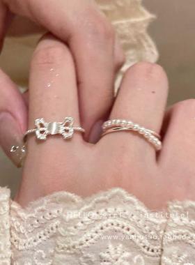 ins套装戒指复古小众个性指环