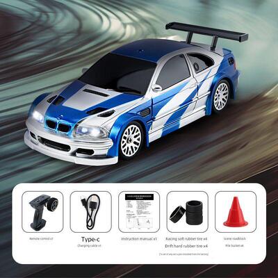 2.4G RC Drift Car 1/43 4WD Remote Control Car High Speed Fou