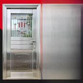 304不锈钢防盗门加厚农村自建房屋入口门阳台 正品 送上门农村