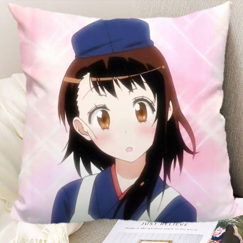 伪恋抱枕二次元动漫周边桐崎千棘小野寺小宿舍双面方形靠垫靠枕