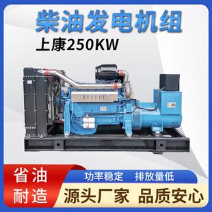 上康250KW柴油发电机组户外全铜无刷电机源头厂家质量保证安心
