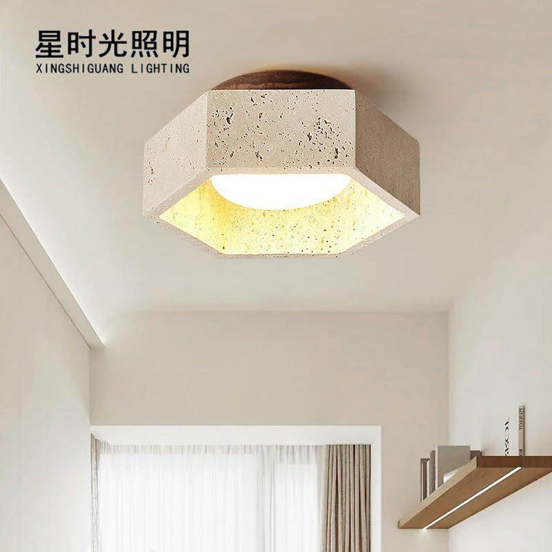 奶油风现代简约客厅明装筒灯衣帽间小灯阳台玄关过道走廊吸顶灯