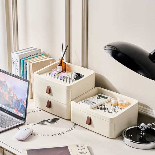 玄关桌面收纳盒大容量入户摆件钥匙置物架客厅电视柜抽屉式储物盒